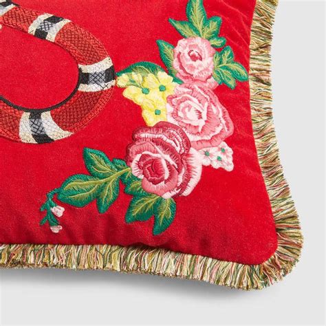 gucci decor pillows|luxury velvet pillows.